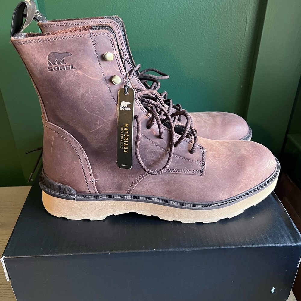 Sorel Men's Tan Leather Boots